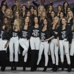 Victoria’s Secret Models Modeling In Paris